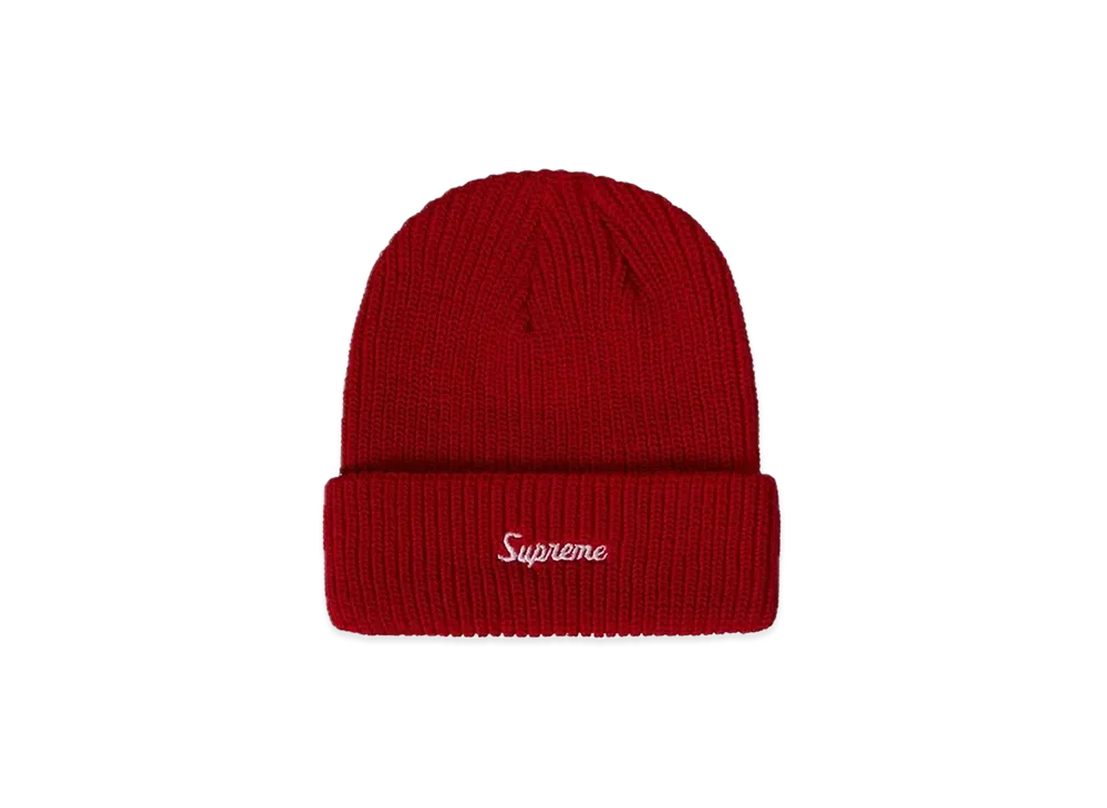 Supreme Loose Gauge Beanie "Red" (22SS)