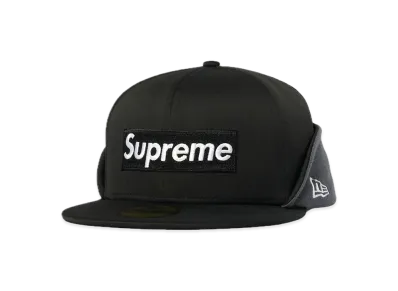 Supreme WINDSTOPPER Earflap Box Logo New Era "Black"