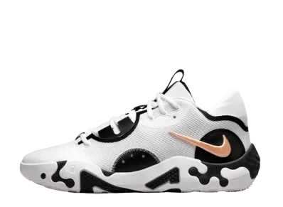 Nike PG 6 "White Black Orange Chalk"