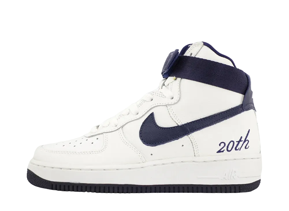 ナイキ エアフォース1 ハイ "ホワイト/ミッドナイト ネイビー"