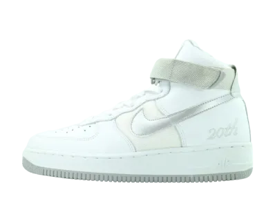 Nike Air Force 1 High L/M "White/Metallic Silver"