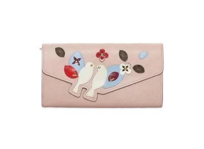 Louis Vuitton Epi Portefeuille Sarah "Rose Ballerine"
