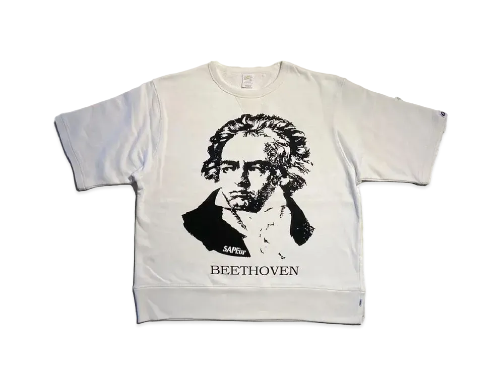 SAPEur S/S Sweat BEETHOVEN "Oatmeal"
