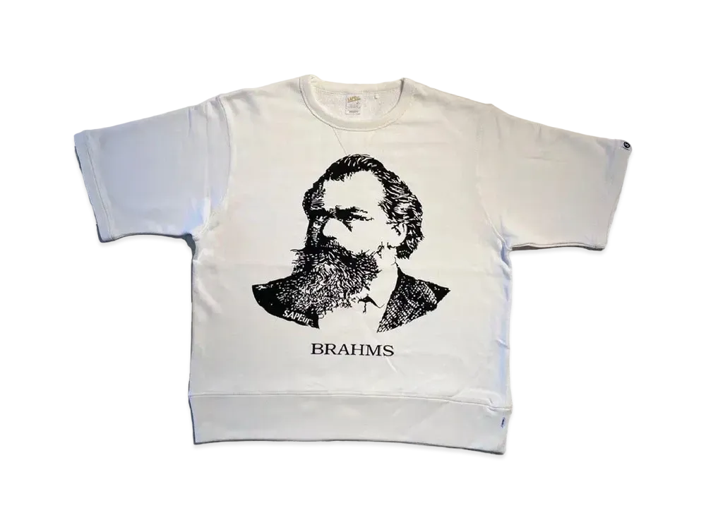 SAPEur S/S Sweat BRAHMS "Oatmeal"