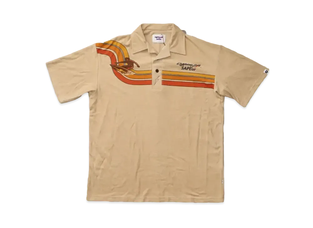 SAPEur × LightningBolt Pilepolo "Beige"