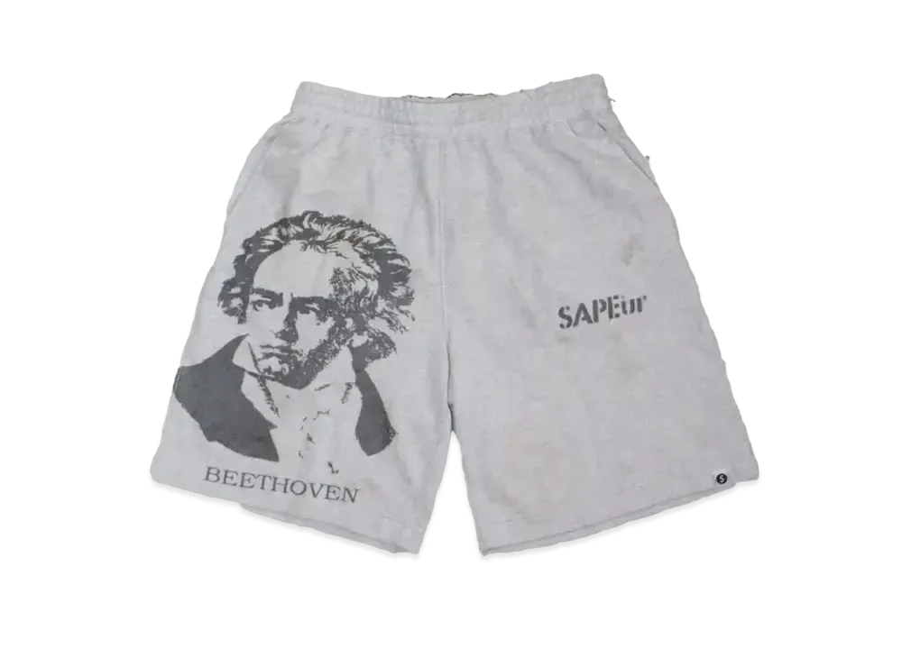 SAPEur Vintage Sweat shorts Musician "Gray"