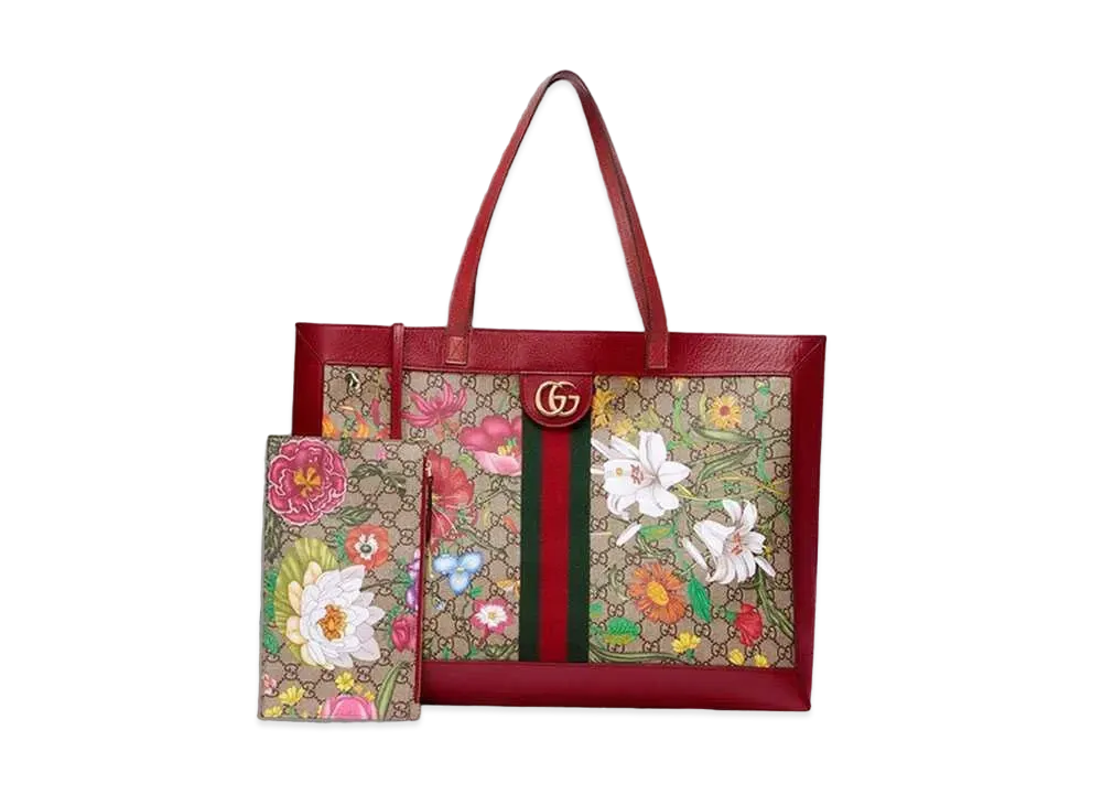 グッチ オフィディア GGフローラ トートバッグ 