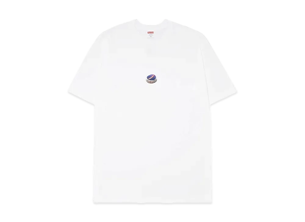 Supreme Bottle Cap Tee "White"
