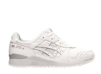 アシックス ゲルライト 3 "ホワイト レザー"