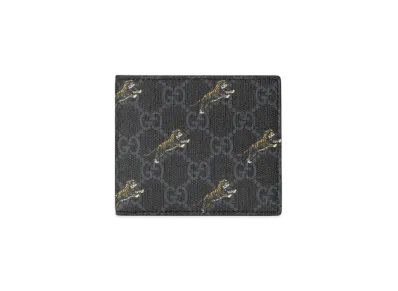 GUCCI GG Supreme Tiger Print Wallet