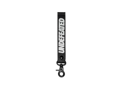 UNDEFEATED Logo Strap Keychain - 02214 "Black"