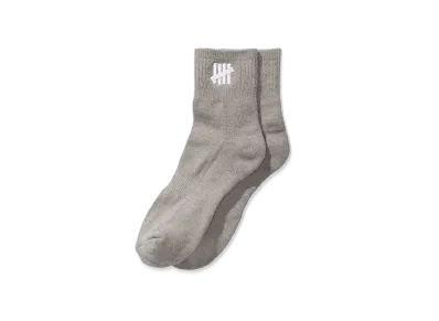 UNDEFEATED Icon Ankle Sock - 05019 "Gray"