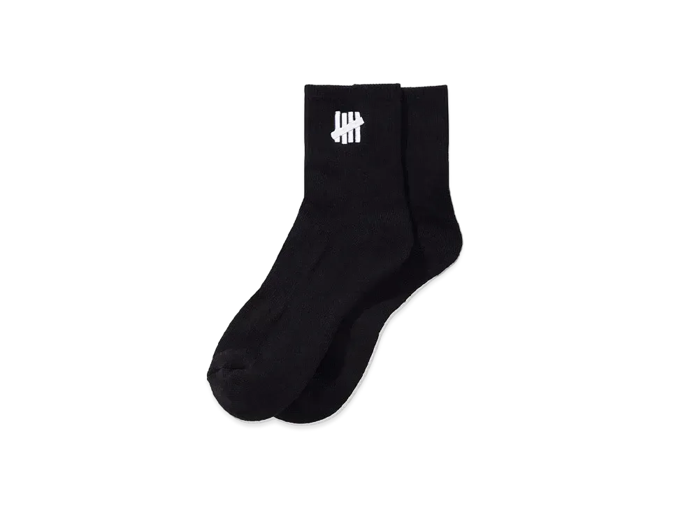 UNDEFEATED Icon Ankle Sock - 05019 "Black"