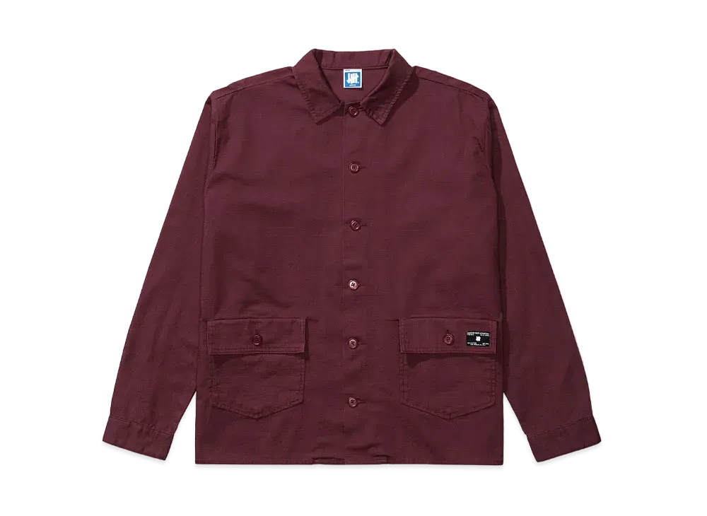 UNDEFEATED L/S Bdu Shirt - 30008 "Burgundy"