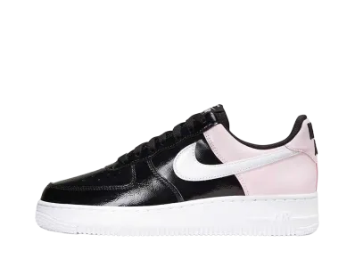 Nike Women's Air Force 1 Low '07 ESS "Black Patent/Pink"