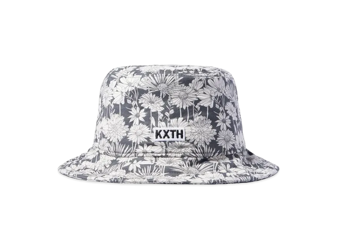 Kith x New Era Aster Floral Bucket Hat "Stadium"
