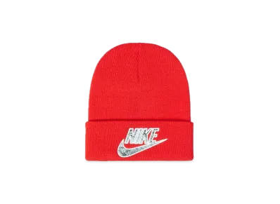 Supreme / Nike® Snakeskin Beanie "Red"
