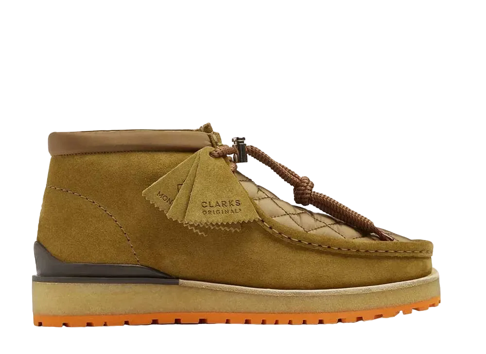 モンクレール × クラークス モンワラビー "オーク/イエロー"