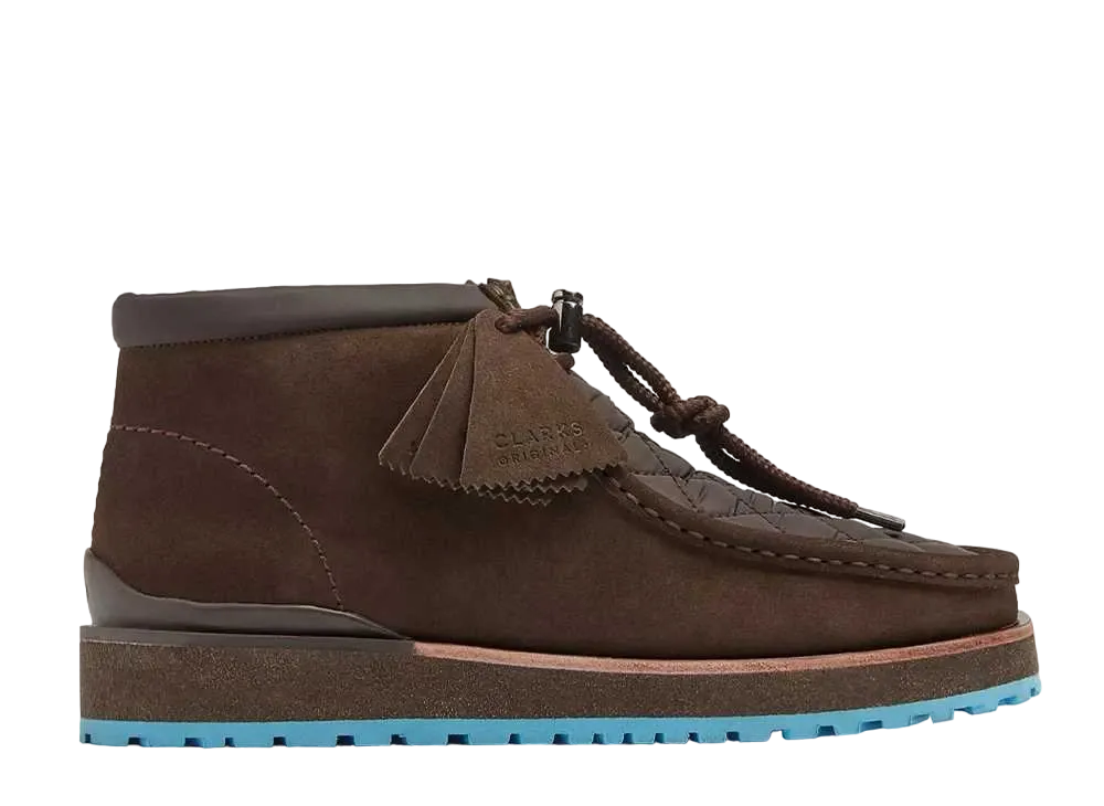 Moncler × Clarks Monwallabee "Charcoal/Blue"