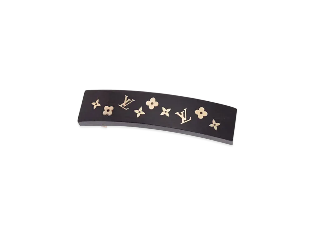 Louis Vuitton Monogram Sylvanie Hair Clip "Brown"