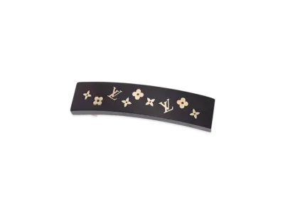 Louis Vuitton Monogram Sylvanie Hair Clip "Brown"