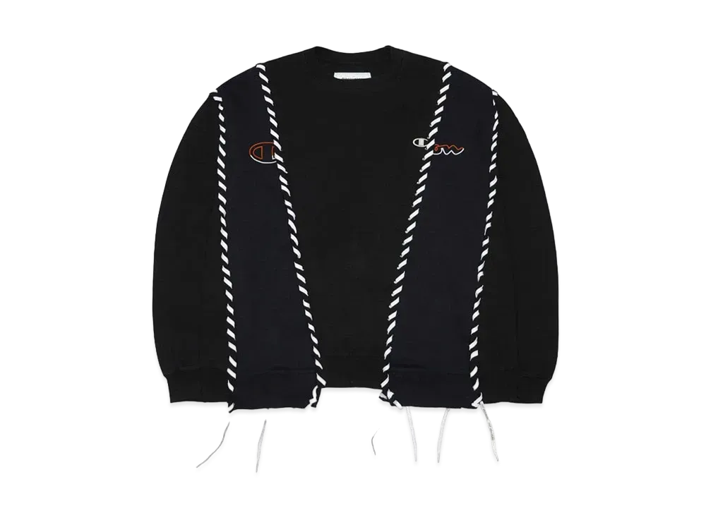 DISCOVERED WIDE CHAMP SWEAT (SNKRDUNK EXCLUSIVE) "BLACK"