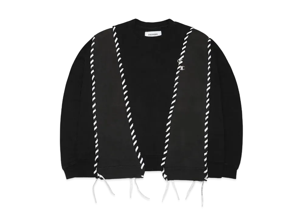 DISCOVERED WIDE CHAMP SWEAT (SNKRDUNK EXCLUSIVE) "BLACK"