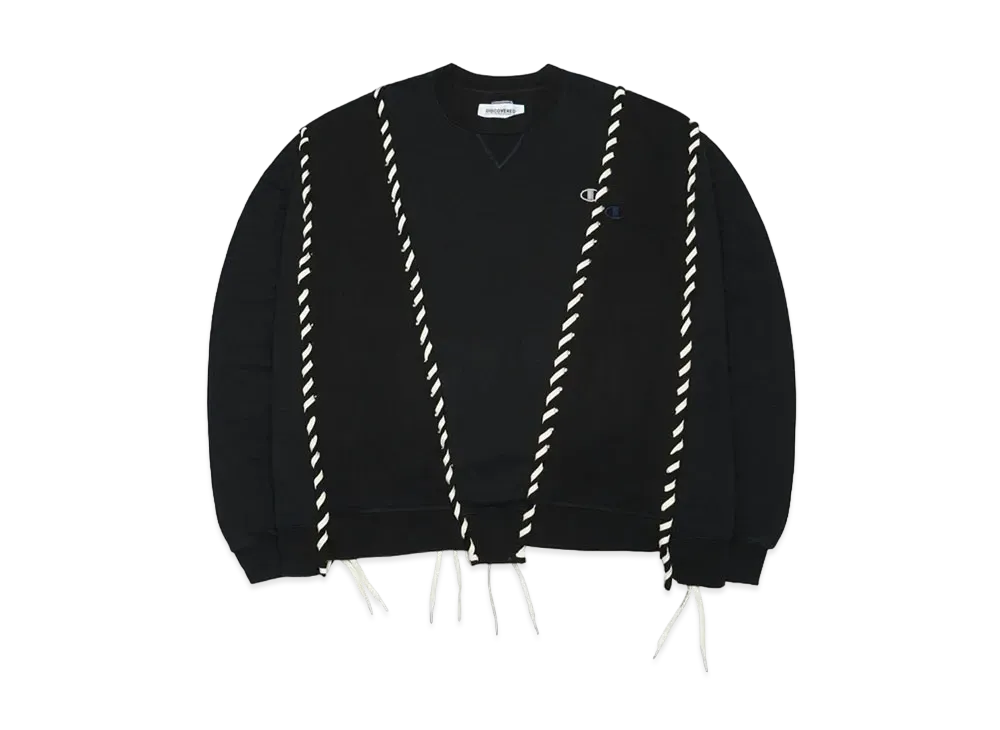 DISCOVERED WIDE CHAMP SWEAT (SNKRDUNK EXCLUSIVE) "BLACK"