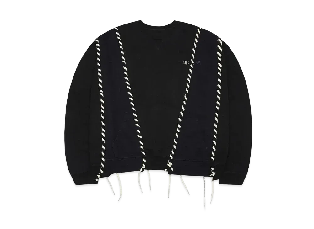 DISCOVERED WIDE CHAMP SWEAT (SNKRDUNK EXCLUSIVE) "BLACK"