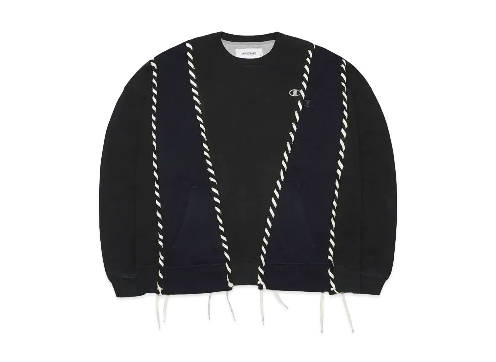 DISCOVERED WIDE CHAMP SWEAT (SNKRDUNK EXCLUSIVE) "BLACK"
