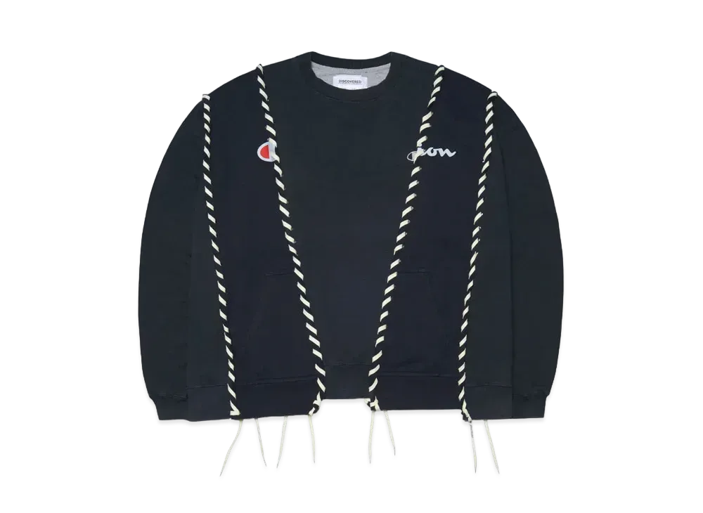 DISCOVERED WIDE CHAMP SWEAT (SNKRDUNK EXCLUSIVE) "BLACK"