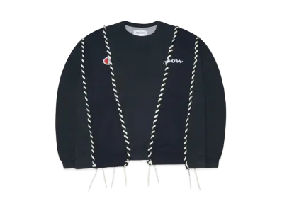 DISCOVERED WIDE CHAMP SWEAT (SNKRDUNK EXCLUSIVE) "BLACK"