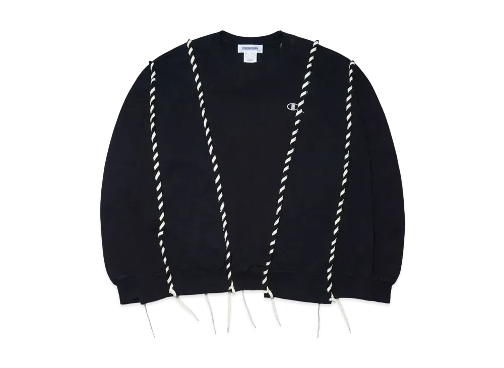 DISCOVERED WIDE CHAMP SWEAT (SNKRDUNK EXCLUSIVE) "BLACK"