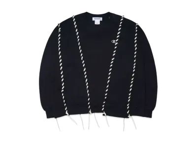 DISCOVERED WIDE CHAMP SWEAT (SNKRDUNK EXCLUSIVE) "BLACK"