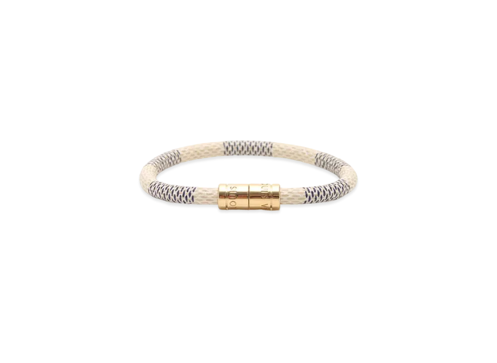 Louis Vuitton Keep It Bracelet Damier Azur