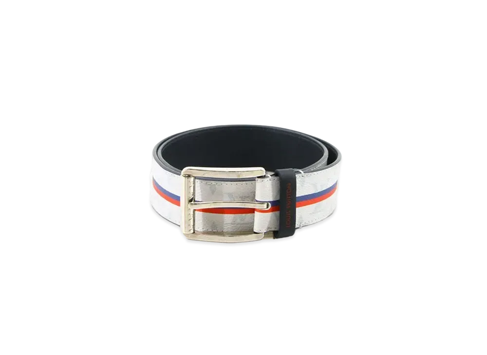 Louis Vuitton Ceinture Stamp "Blanc"
