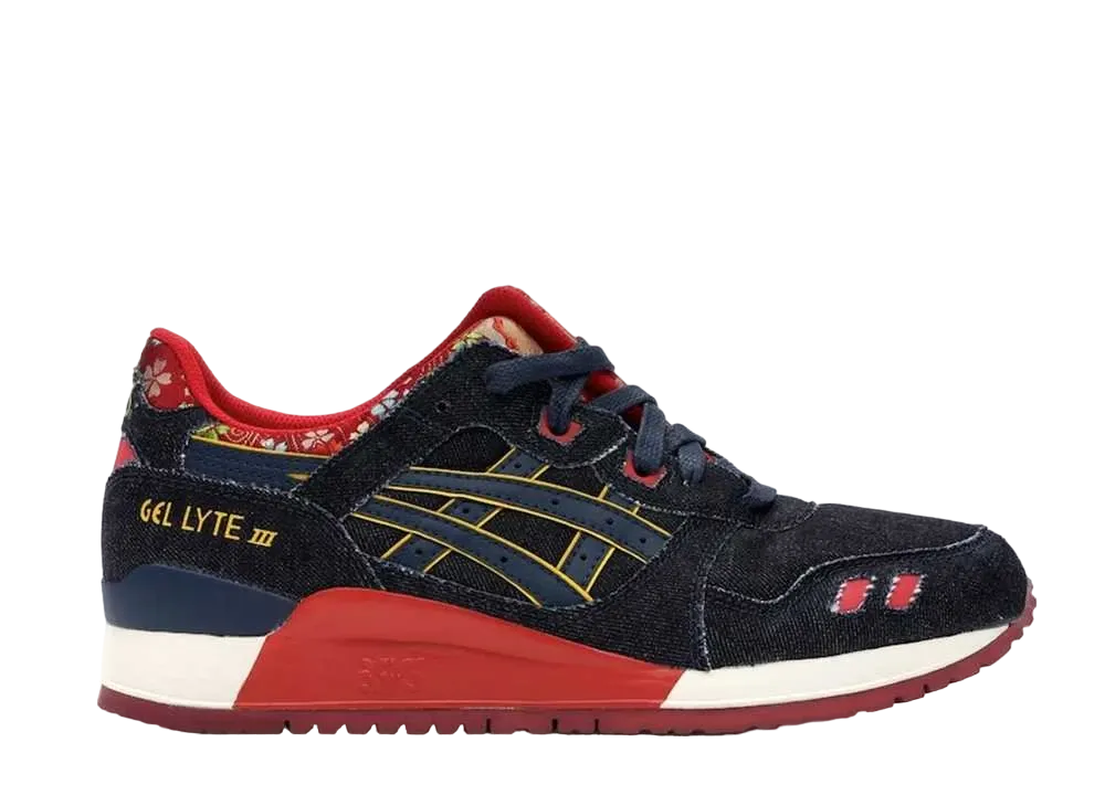 アシックス ゲルライト3 ジャパニーズ デニム "キモノ"