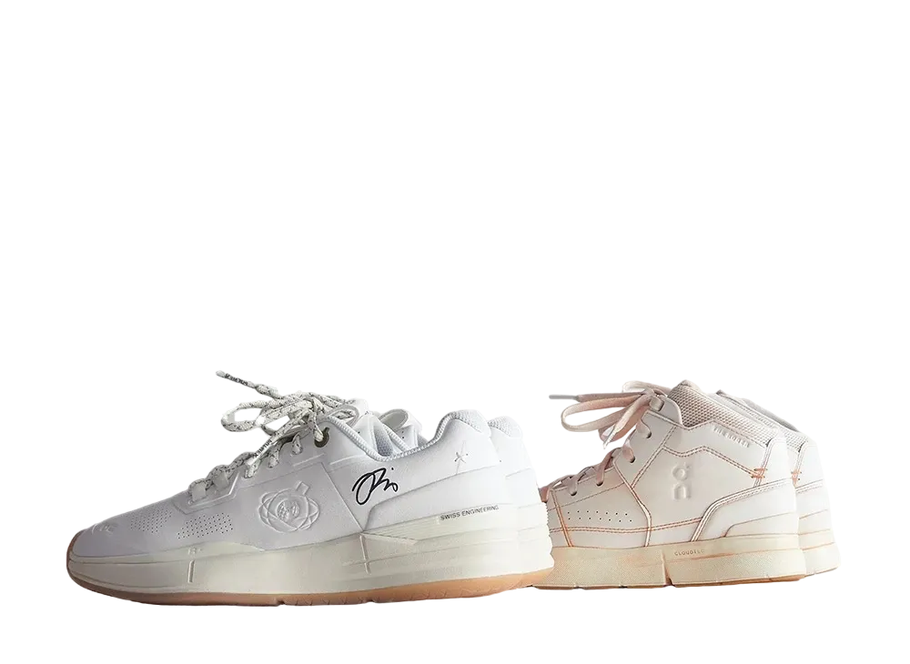 Roger Federer × Ronnie Fieg × On Running (Rf)2 For On 2 Pack "White/Clay"