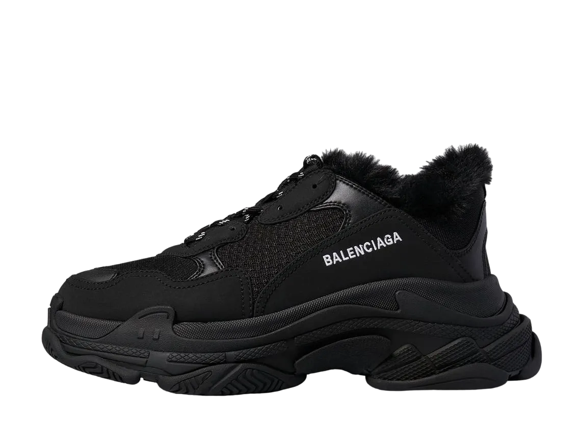 Balenciaga Triple S Fake Fur Balenciaga Triple S Fake Fur