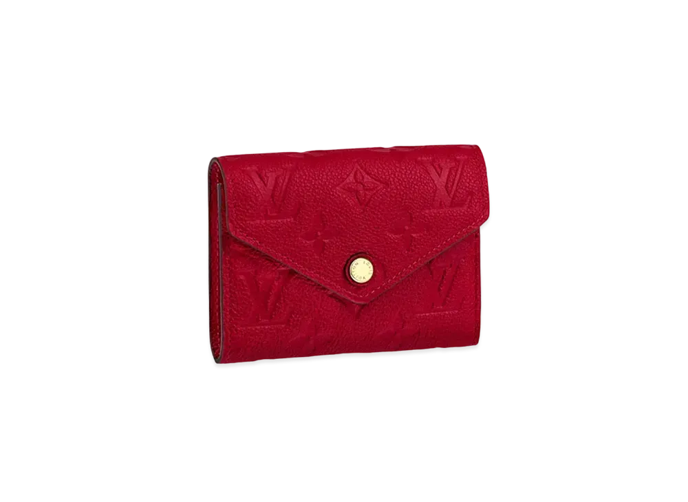 Louis Vuitton Victorine Wallet Monogram Empreinte "Cerise"