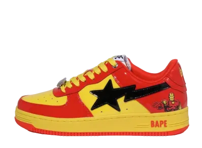 Marvel Comics × A BATHING APE®︎ BAPE STA Low "Iron Man" (2022)