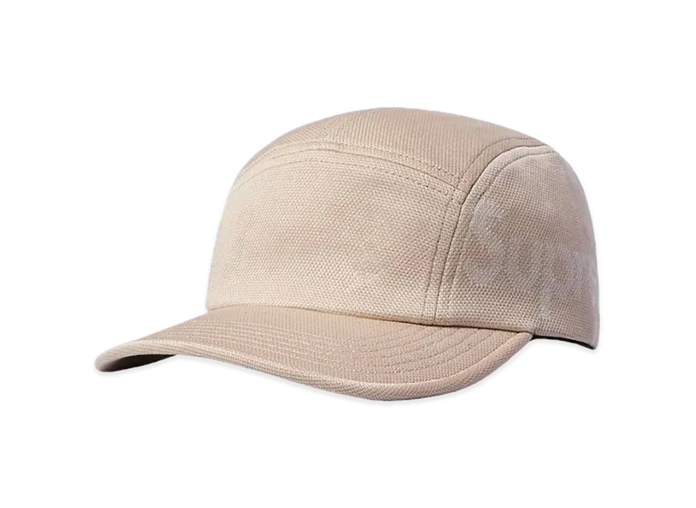 Supreme Jacquard Pique Camp Cap "Tan"