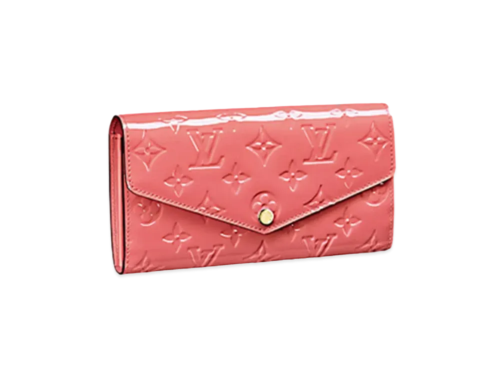 ルイヴィトン ポルトフォイユ サラ モノグラム ヴェルニ 