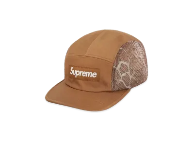 Supreme Snakeskin Mesh Camp Cap "Brown"
