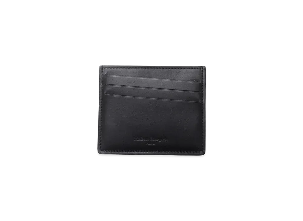 Maison Margiela 4-stitch Card Holder "Black/Beige"