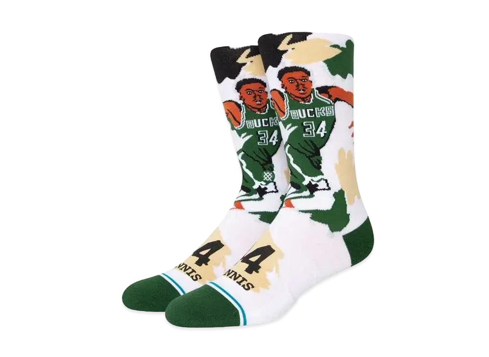 STANCE PAINT GIANNIS "WHITE"