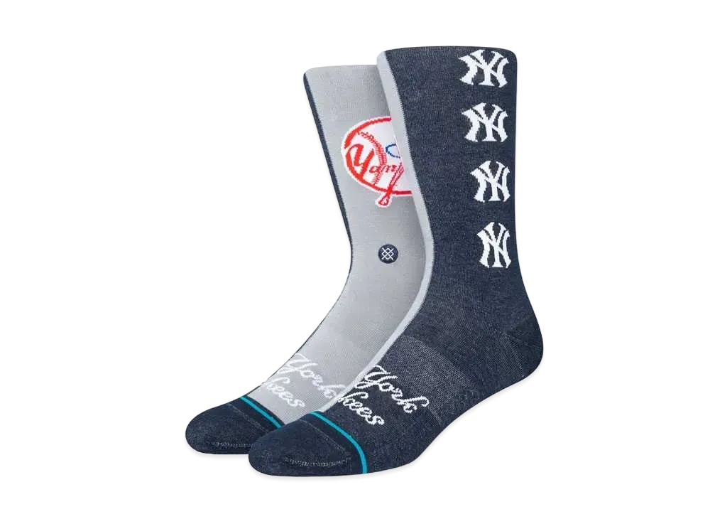STANCE YANKEES SPLIT CREW "NAVY"