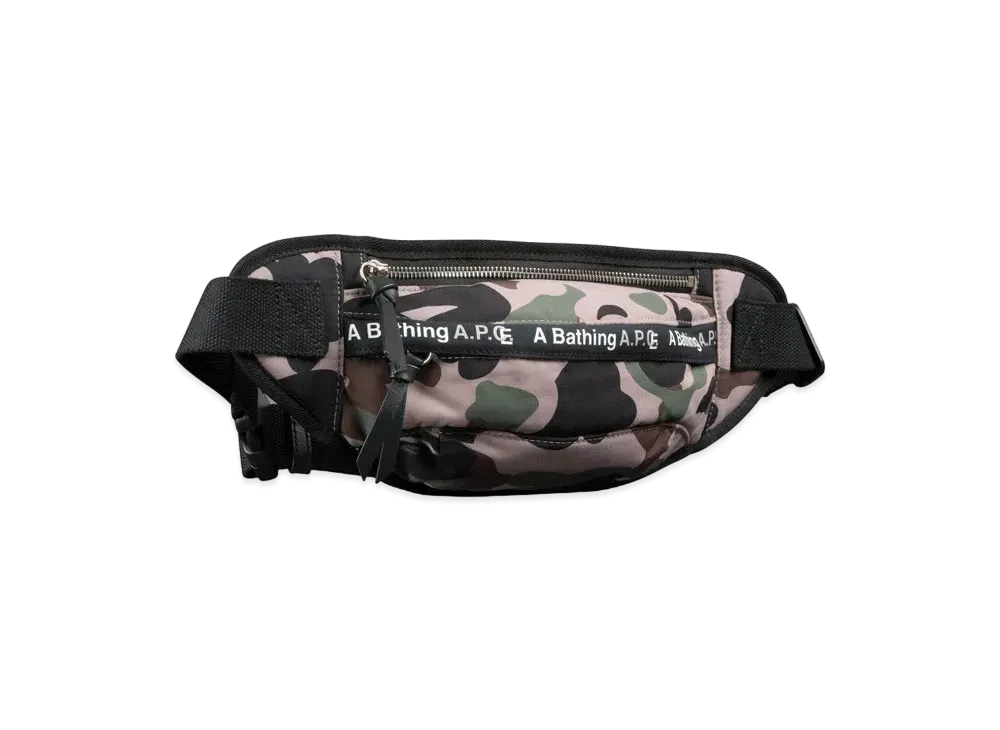 A BATHING APE x APC BODY BAG "Beige"