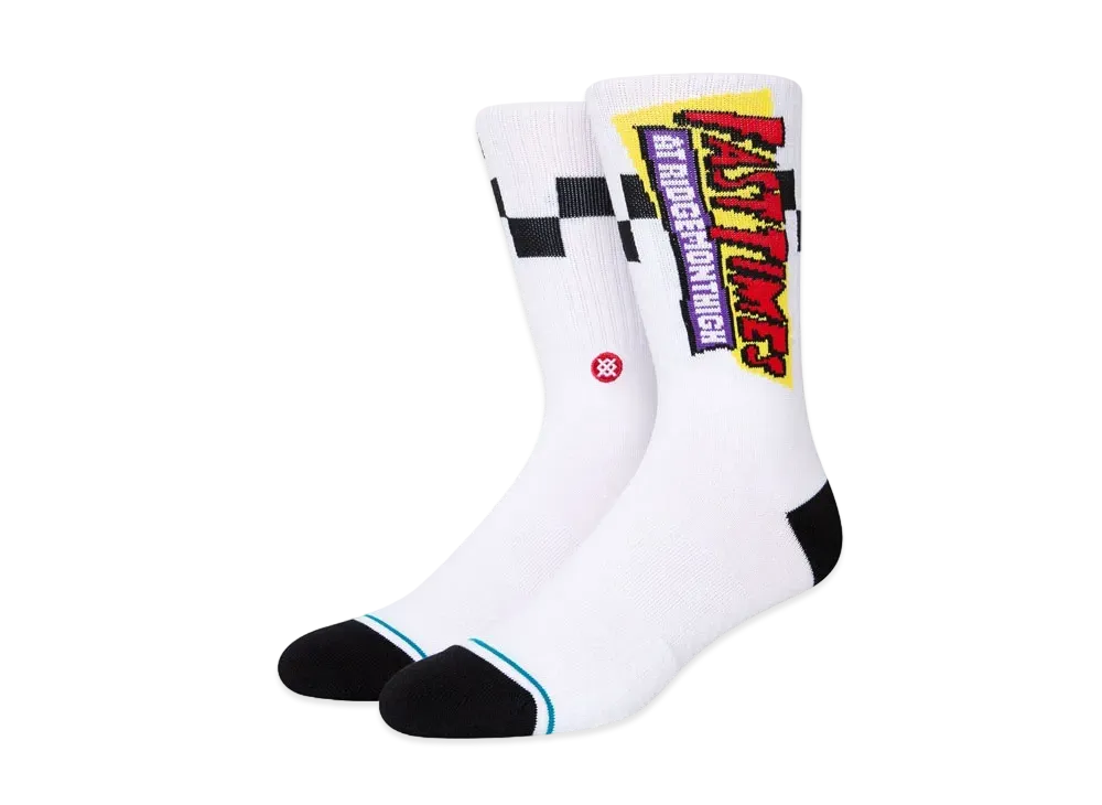 STANCE GNARLY "WHITE"