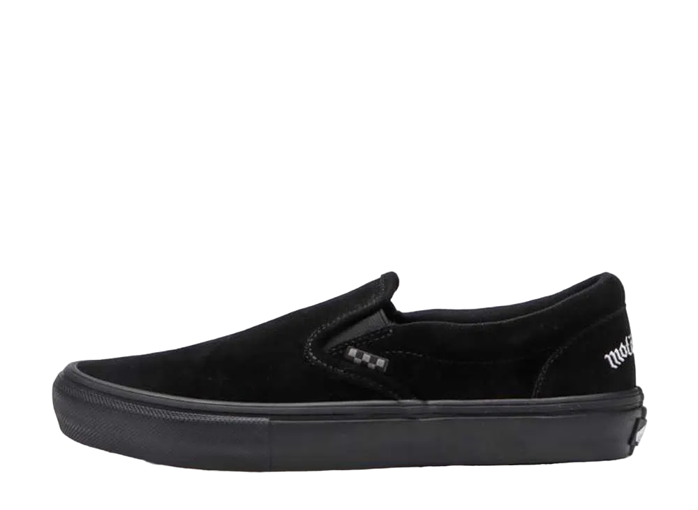 バンス スケート スリッポン "ブラック"